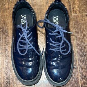 Zara Kids Navy Blue Shoes